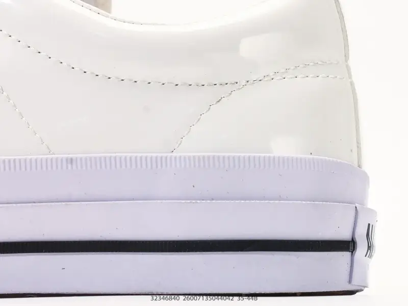 Converse One Star 95 漆皮白 经典百搭 复古薄底 耐磨轻便 匡威 低帮板鞋 32346840 #26007135044042