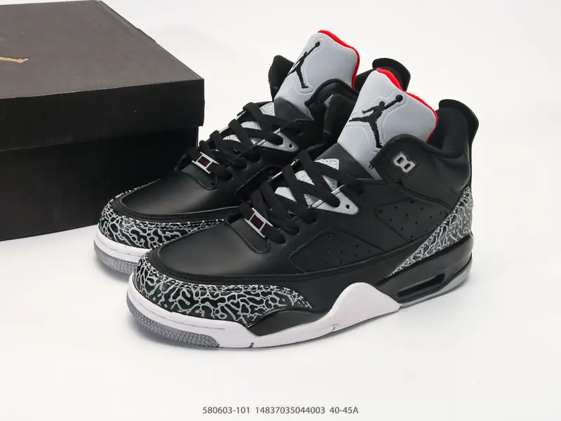 Jordan Son of Mars Low Do The Right Thing 舒适 低帮 复古篮球鞋 男款 鞋型 580603-101 #14837035044003