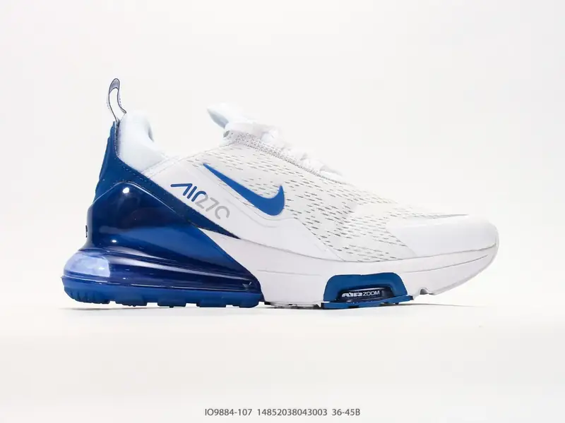 Air Max 270 Flyknit 运动缓震 大气垫休闲跑步鞋 时尚舒适的穿着感受和出众格调 鞋款 IQ9884-107 #14852038043003