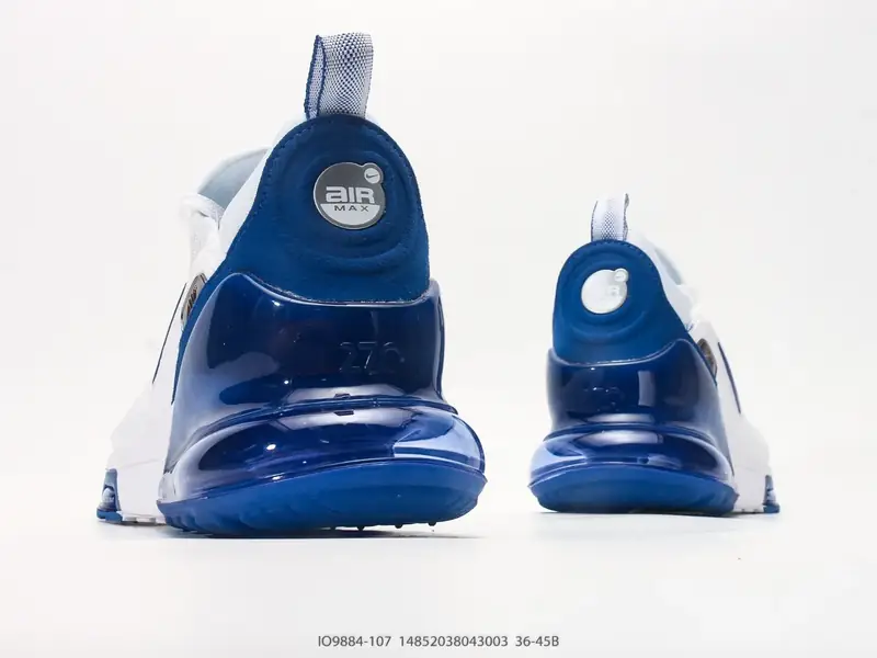 Air Max 270 Flyknit 运动缓震 大气垫休闲跑步鞋 时尚舒适的穿着感受和出众格调 鞋款 IQ9884-107 #14852038043003