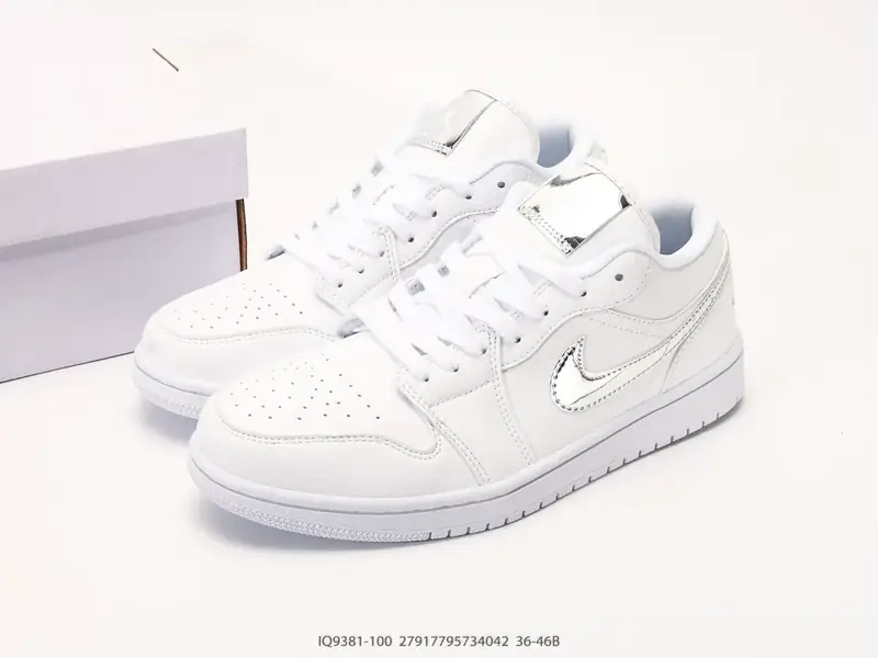 Nike Air Jordan 1 Low 经典百搭 AJ1 耐克 低帮休闲板鞋 LQ9381-100 #27917795734042