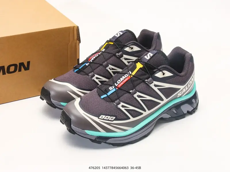 Salomon Sepatu Lari Retro Tren Outdoor 476205 #14377845664063