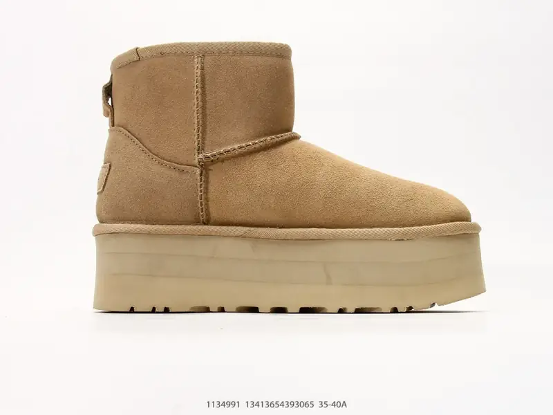 UGG Stiefel Wildleder Komfortabel Dicke Sohle 1134991 #13413654393065
