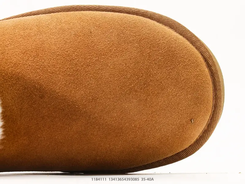 UGG WOMEN'S 高筒单丝带蝴蝶结 秋冬羊皮毛一体雪地靴 1184111 #13413654393085